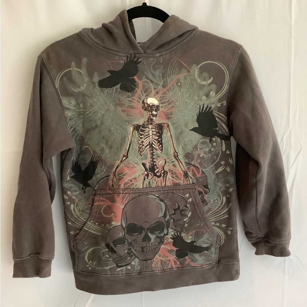 Gwp Sport Skeleton with Ravens Hoodie